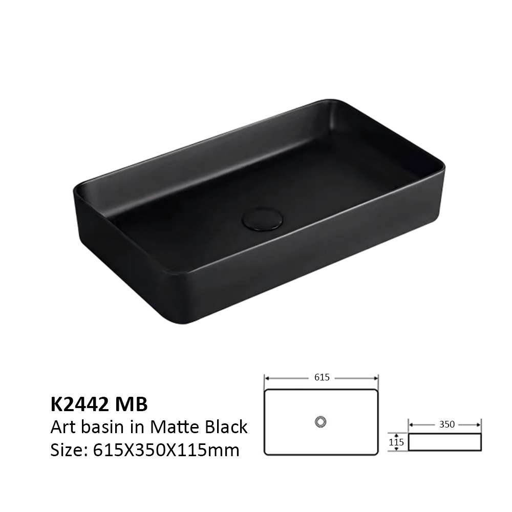 Above-Counter Basin Rectangular